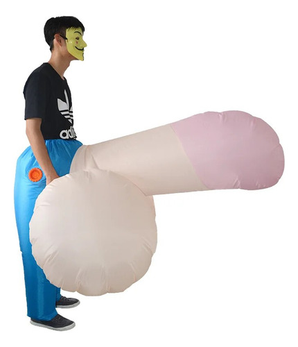 Disfraz Inflable De Pene Masculino Para Mujer Sexy De Hallow