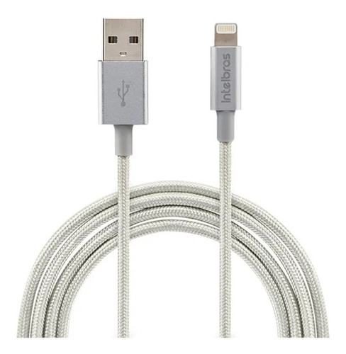 Cabo Usb Lightning Eual15nb 1,5m Carregamento Rápido De 2,4a