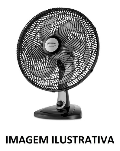 Imagem 6 de 6 de Capa Motor Ventilador Vt-51 Preto Mondial Original