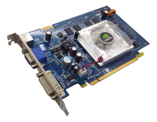 Placa De Vídeo Geforce 8500gt 256mb Ddr2 128bits Pci-e (Usado)