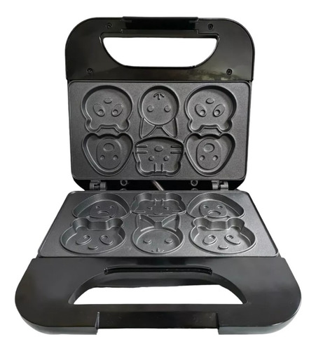 Mini Maquina De Hot Cakes Negra