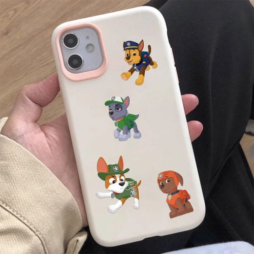 Pegatinas De Anime Con Rompecabezas De La Patrulla Canina, 8