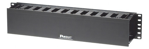 Organizador De Cables Panduit Rack De 19 In Wmpf1e /vc Color Negro
