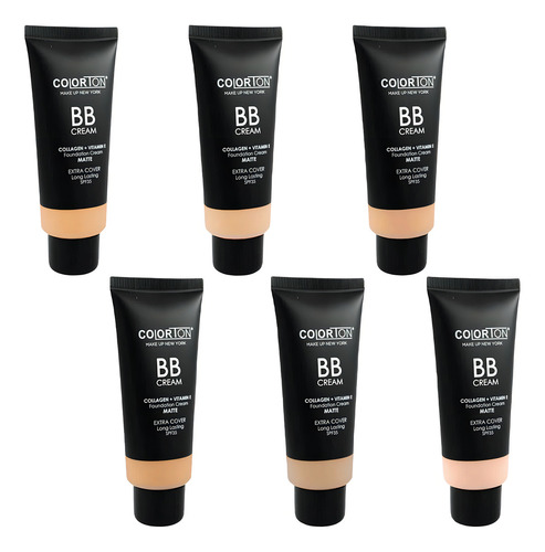 Base de maquillaje en cremoso Colorton BB Cream tono soft beige - 50mL