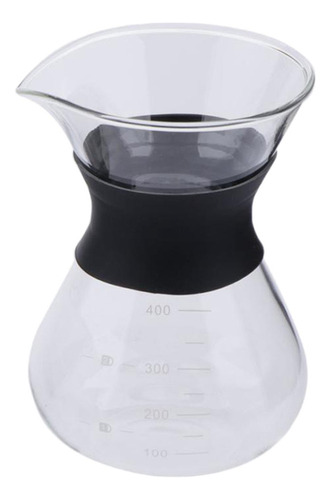 Pour Over Coffee Maker 14 Oz, Jarra De Vidrio Con Gotero