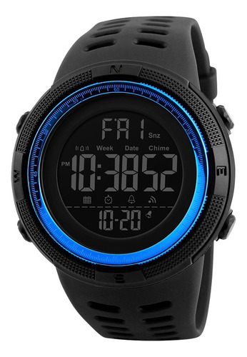 Skmei - Reloj Deportivo Para Hombre, Cuenta Atrás, Doble Ho