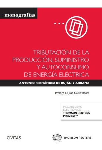 Libro Tributacion De La Produccion Suministro Y Autoconsu...