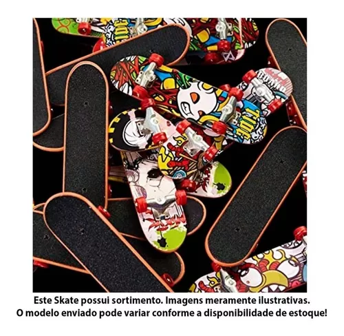Skate De Dedo Rampa Brinquedo Infantil Divertido Original na