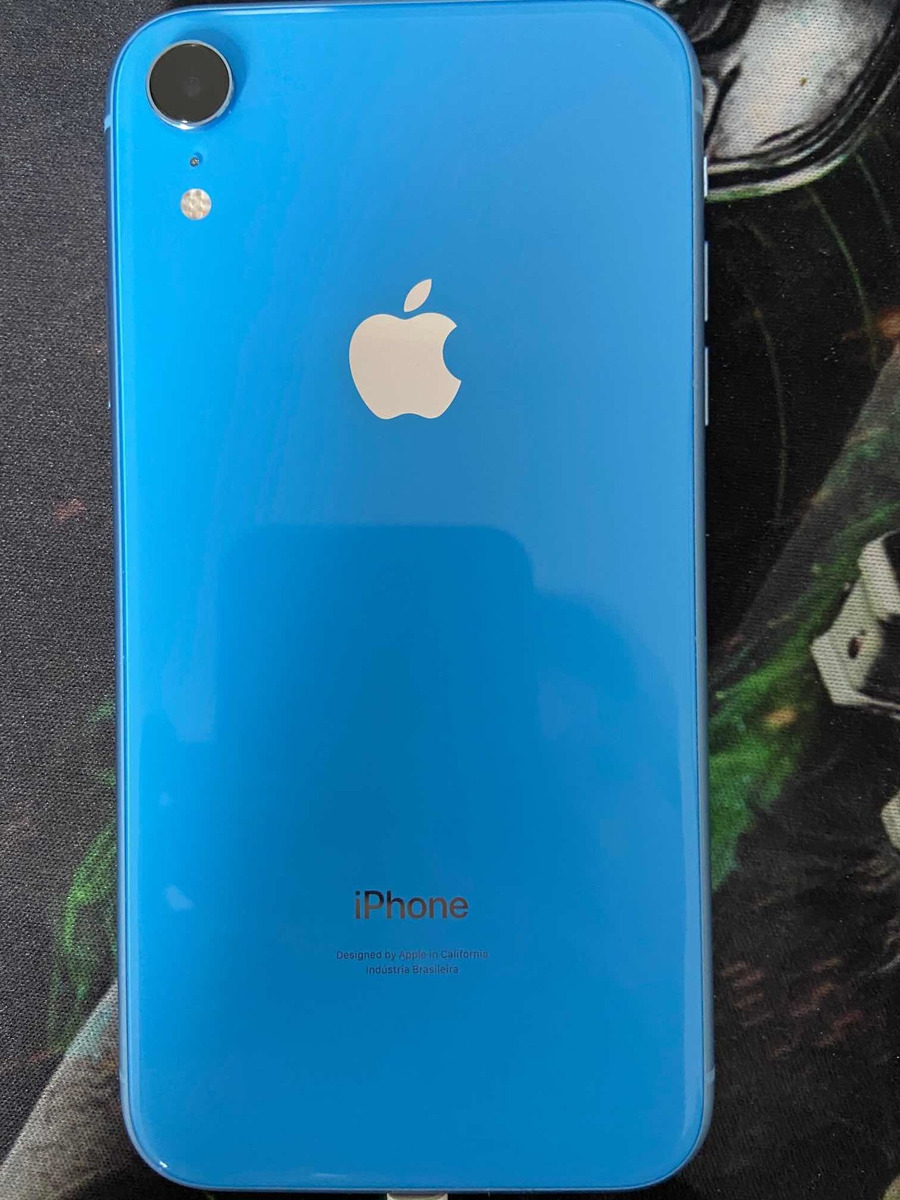 iPhone XR 128gb Azul | Mercado Livre