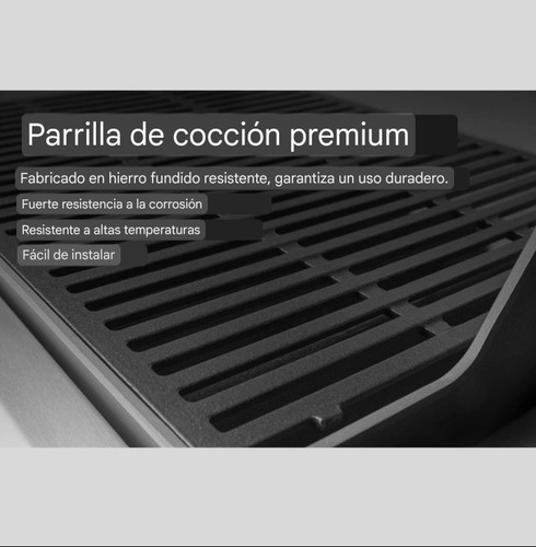 Rejillas De Parrilla Parrilleras De Reemplazo De 45cm X 29cm