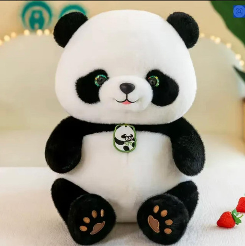Peluches Con Manta Suaveregalo Ideal40a50cm+manta 1,55x1m Panda Parado