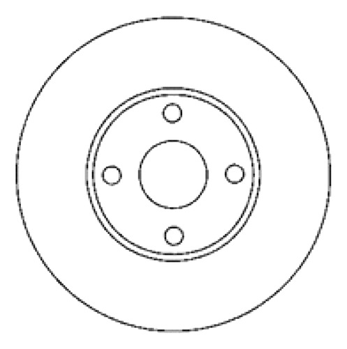 Disco Freno Del 03 C/abs (255mm)bre Byd F3