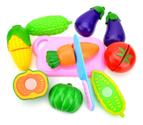 Aplicável A Cortar Frutas Vegetales Juguetes De Plástico De