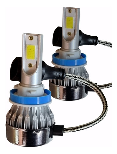 Kit Lampara Led H11 12v 30w Sin Cooler X2.