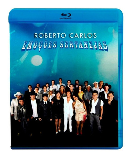 Blu-ray: Roberto Carlos Emoções Sertanejas - Novo Original