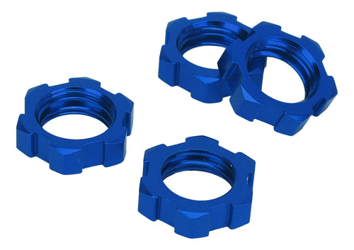 Adaptador De Cubo Hexagonal Blue Wheel, 4 Piezas, 17 Mm, Alu