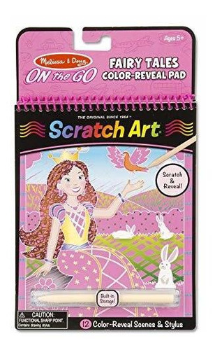 Melissa & Doug On The Go Scratch Art Color-reveal Activity