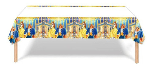 Mantel Decorativo Para Fiesta Diferentes Diseños 180x108cm Color Variado Princesa Bella