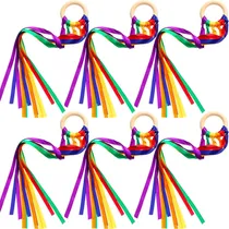 Comprar 6 Piezas Cometa De Mano Con Cinta Juguete De Cometa De Mano 