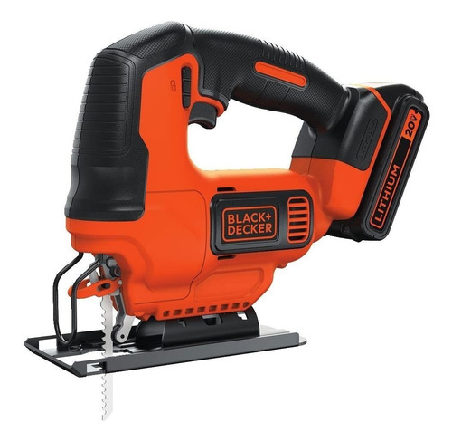 Sierra Caladora Black + Decker® 20v, Vel Variable, Equipada