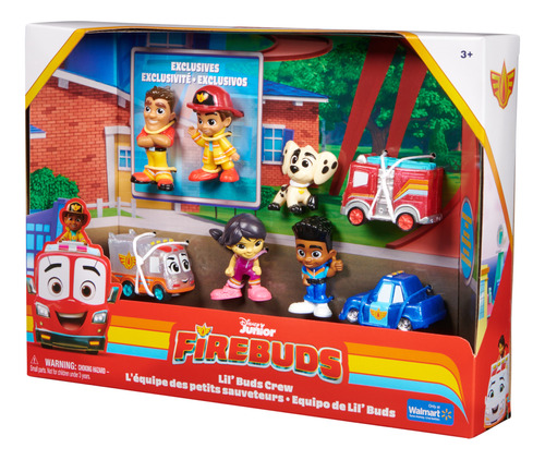 Firebuds Equipo De Lil´buds Pack X8 Figuras P3