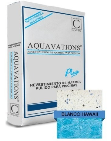 Revestimiento Aquavations Bolsa Blanco Hawaii Para Piscinas