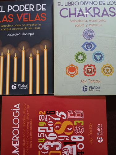Poder De Las Velas/numerologia/los Chakras.pack3 Obras