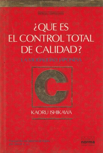 ¿ Que Es El Control De Calidad ? La Modalidad Japonesa 