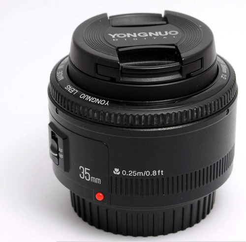 Imagen 4 de 5 de Lente Yongnuo 35mm F2.0 Gran Angular Af/mf Para Canon