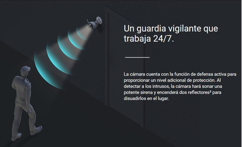 Imagen 4 de 10 de Camara Seguridad Ip Wifi 3k 5mp Ezviz H3 Full Color Exterior