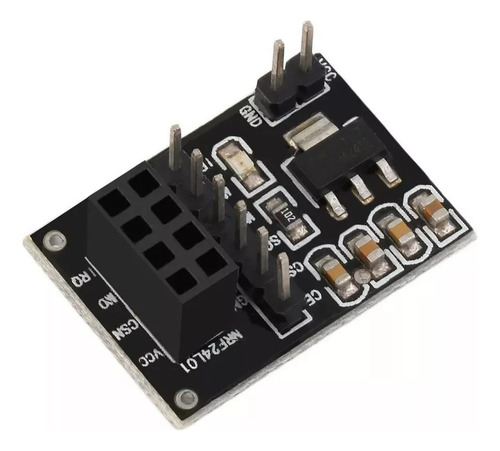 Tecneu 5 Piezas Nrf24l01 Módulo Transceptor Adaptador Inalámbrico