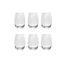 Comprar Copas X6 Copones Sin Pie\u002Ftallo Vino Vaso Simil Mikonos C
