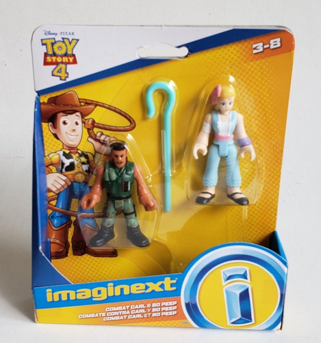 Boa Peep E Combat Carl Toy Story Mattel Imaginext