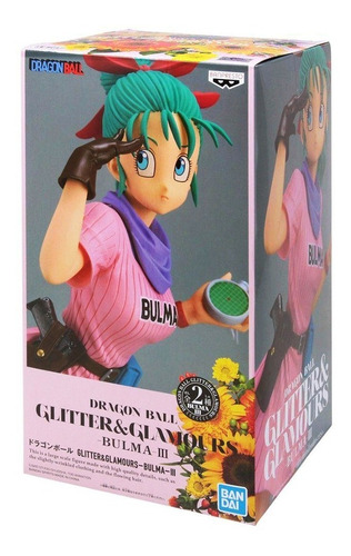 Imagem 5 de 6 de Boneco Dragon Ball Bulma Glitter & Glamours Banpresto