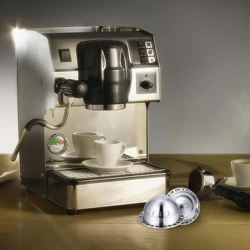 Filtros Recargables Plata Compatible Con Nespresso