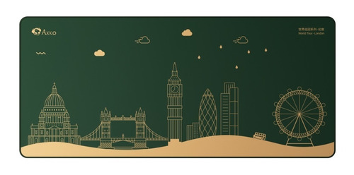 Mousepad Akko World Tour London 900 X 400mm Cor Verde