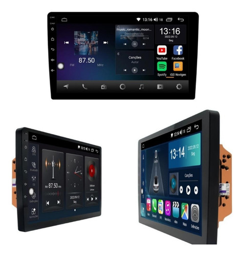 Multimídia 9pol 4g 64g Chip Carplay - Android Mais Vendida