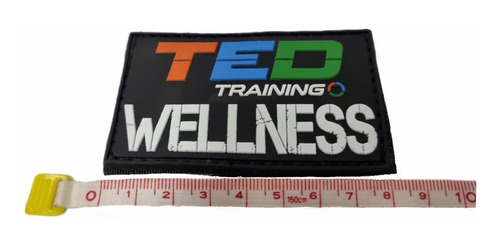 Imagen 2 de 3 de Parches Wellness Pvc Crossfit & Fitness Con Velcro