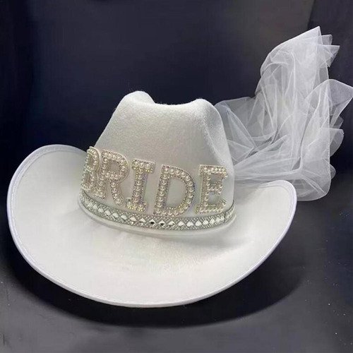 Sombreros De Despedida De Soltera Tocado De Novia Ajustable