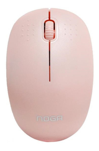 Imagen 1 de 1 de Mouse inalámbrico Noganet  NG-900U rosa