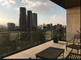 Penth House Renta  En Campos Elíseos, Polanco