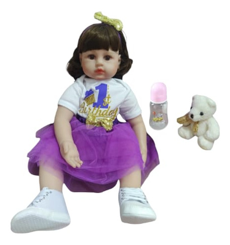 Muñecas 60 Cms, Interactivas, Vinil Silicona