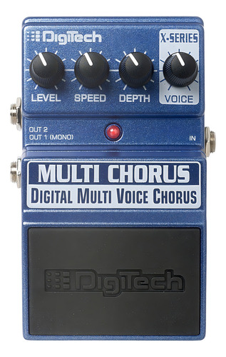 Digitech Multichorus Xmc Pedal Para Guitarra Color foto