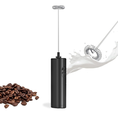 Milk Frother Handheld, Electric Foam Maker With Stainless S.