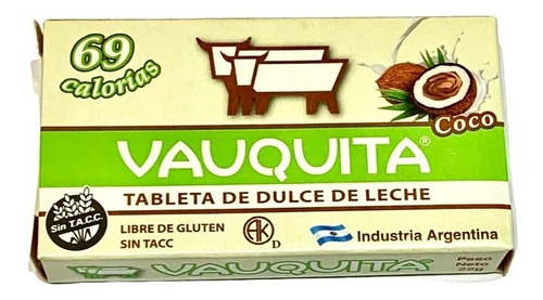 Vauquita Coco Pack X18un -sin Tacc-   Barata La Golosineria