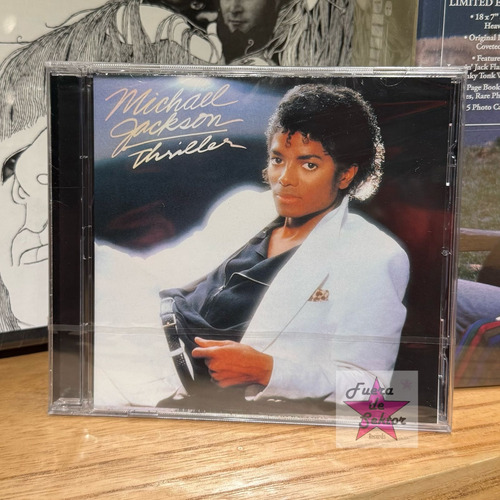 Cd Michael Jackson Thriller Eu Import. Remasterizado