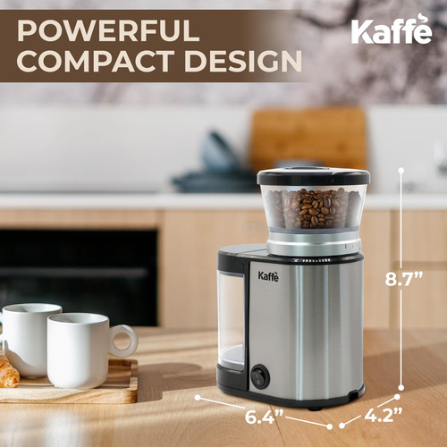 Molinillo Eléctrico De Café Con Rebabas Planas 155 Gramos