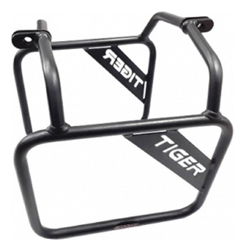 Suporte Afastador De Alforge Ferro Traseiro P/ Tiger 800 Cor Preto