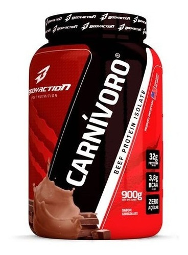 Carnivoro Beef Protein Isolate 900g Chocolate - Body Action