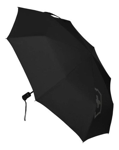 Paraguas Duomatic Victorinox Brand Collection Negro Diseño de la tela Liso